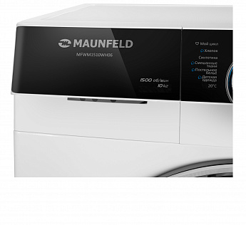 картинка Стиральная машина с инвертором и паром MAUNFELD MFWM1510WH06 